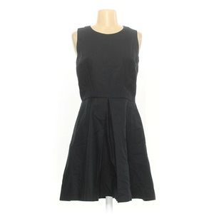 NWT! Gap | Linen Blend Black Fit and Flare dress